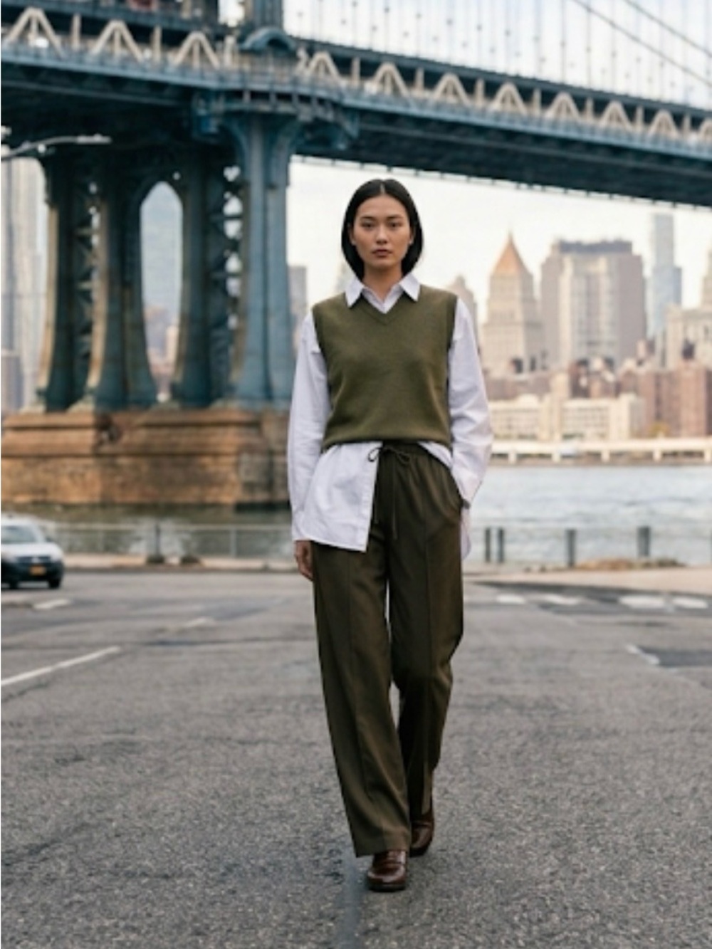 Zara Wide-Leg Drawstring Pants